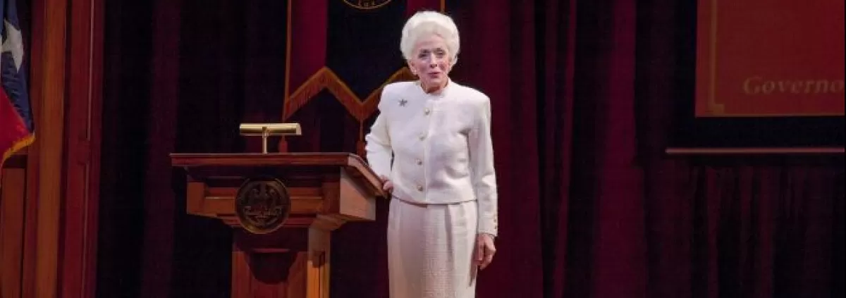 Hon. Ann Richards portrayed by Holland Taylor