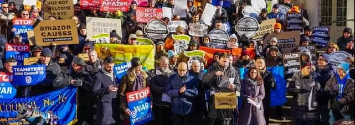 Teamsters Pass LANDMARK Resolution to Build Worker Power at Amazon
